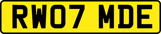 RW07MDE