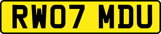 RW07MDU