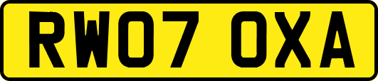 RW07OXA