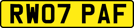RW07PAF