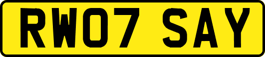 RW07SAY