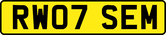 RW07SEM