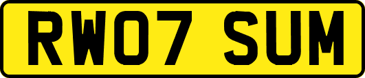 RW07SUM