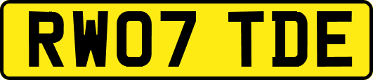RW07TDE