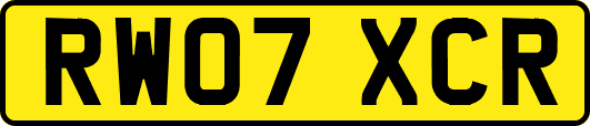 RW07XCR