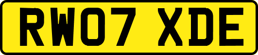 RW07XDE
