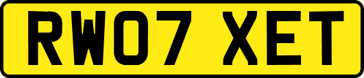 RW07XET