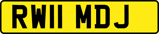 RW11MDJ