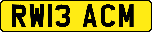 RW13ACM