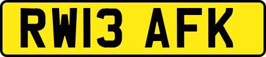 RW13AFK