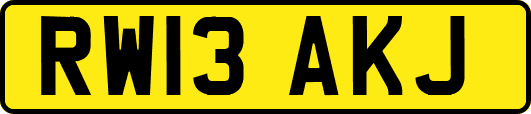 RW13AKJ