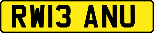 RW13ANU
