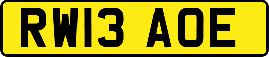 RW13AOE