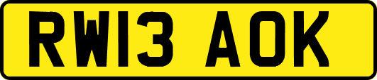 RW13AOK