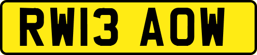 RW13AOW