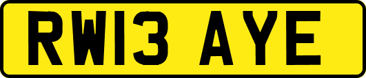 RW13AYE