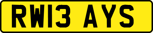 RW13AYS