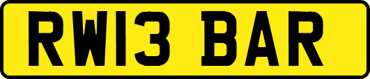 RW13BAR