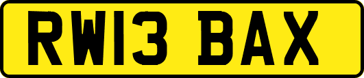 RW13BAX