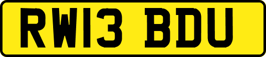 RW13BDU