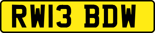RW13BDW