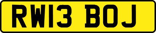 RW13BOJ