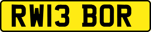 RW13BOR