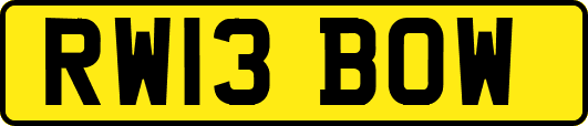 RW13BOW