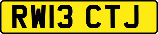 RW13CTJ