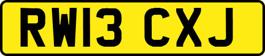 RW13CXJ