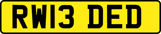 RW13DED