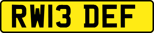 RW13DEF