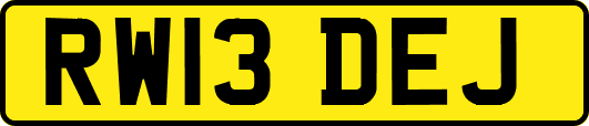 RW13DEJ