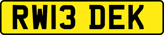 RW13DEK