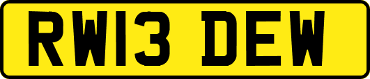 RW13DEW