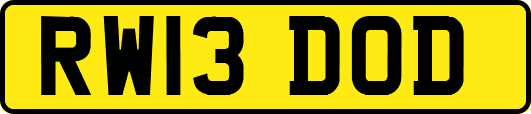 RW13DOD