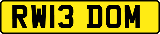 RW13DOM