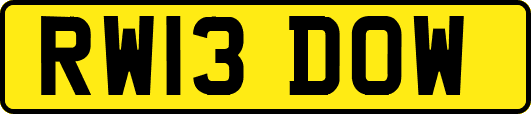 RW13DOW