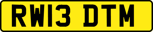 RW13DTM