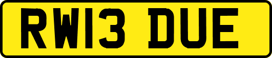 RW13DUE