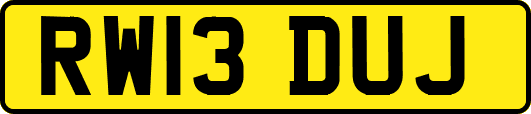 RW13DUJ