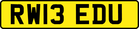 RW13EDU