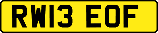 RW13EOF