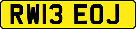 RW13EOJ