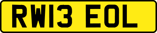 RW13EOL