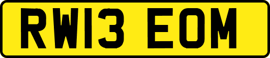 RW13EOM