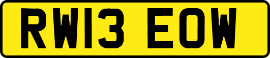 RW13EOW