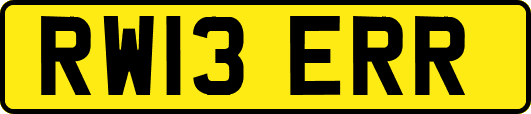 RW13ERR