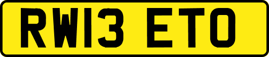 RW13ETO