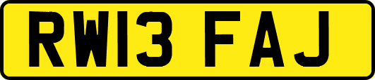 RW13FAJ